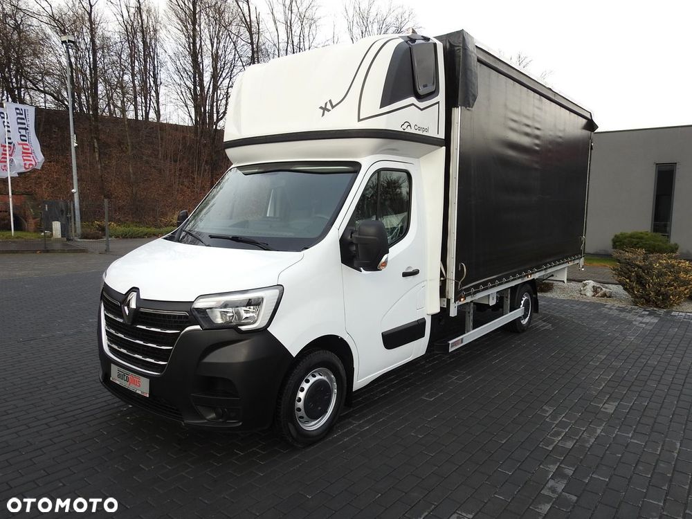 Renault MASTER PLANDEKA 10 PALET WEBASTO TEMPOMAT KLIMATYZACJA LEDY PNEUMATYKA  165KM - 19