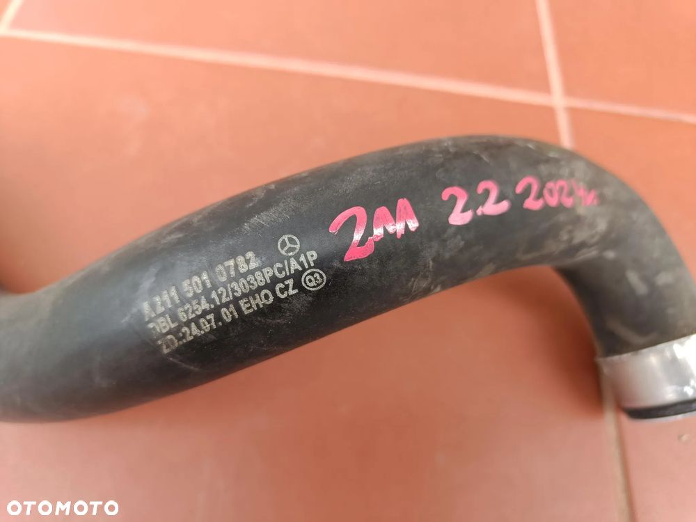 MERCEDES W211 2.2 CDI 02-06 WĄŻ WODY PRZEWÓD WODY A2115010782 - 4