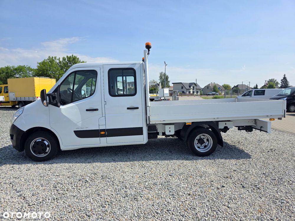 Renault MASTER 2,3 DCI 163 KONNA DOKA BRYGADÓWKA 7 OSOBOWA 3,3M SKRZYNIA KLIMA WEBASTO GWARANCJA BLIŻNIAKI DO 3,5T - 2