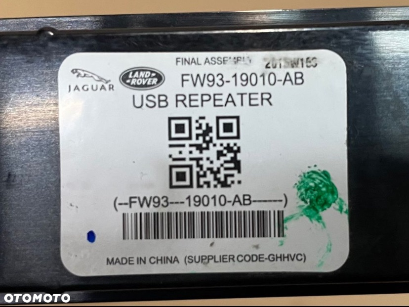 FW93-19010-AB moduł sterownik USB jaguar f-pace x761 - 2