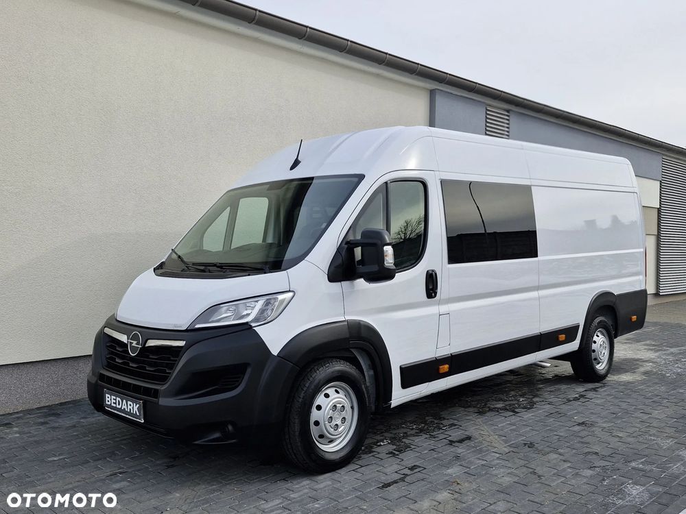 Opel Movano, L4H2, DOKA, 7 miejsc, BRYGADÓWKA, klima, tempomat - 3