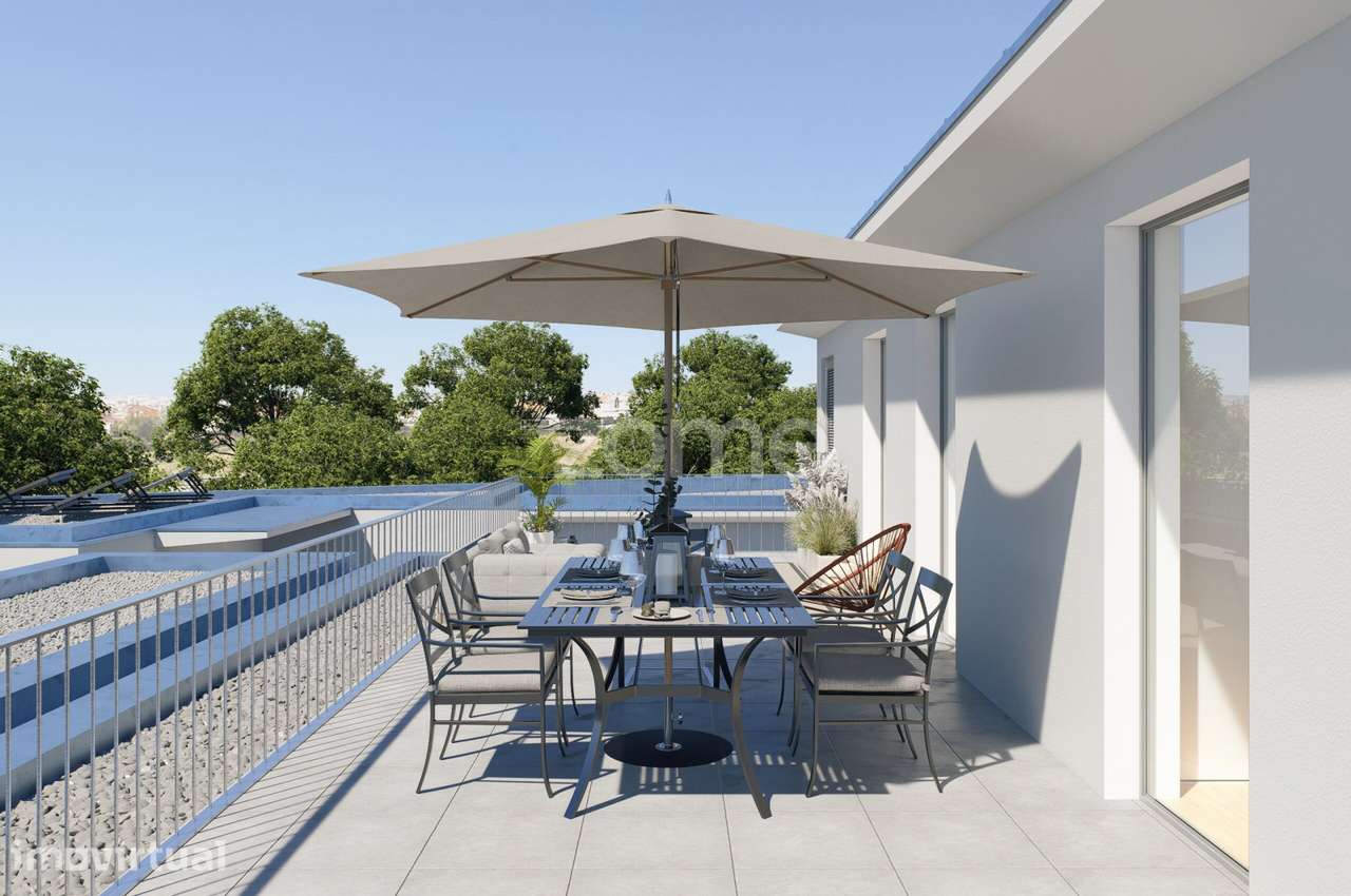 T2 Duplex Novo com terraço em V N Gaia_Devesas|Estacionamento|Eleva... - Grande imagem: 5/18