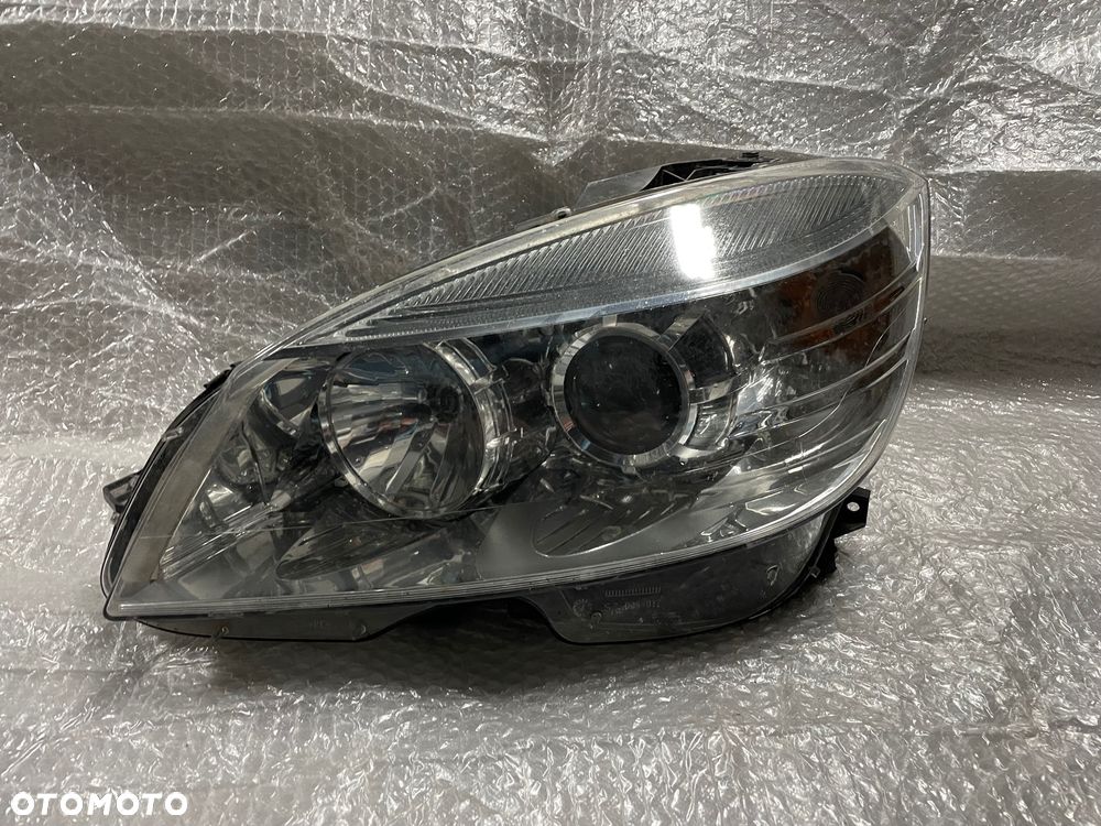 LAMPA LEWA ZWYKŁA SOCZEWKA H7 MERCEDES BENZ C KLASA W204 PRZED LIFTEM A2048208361 - 6