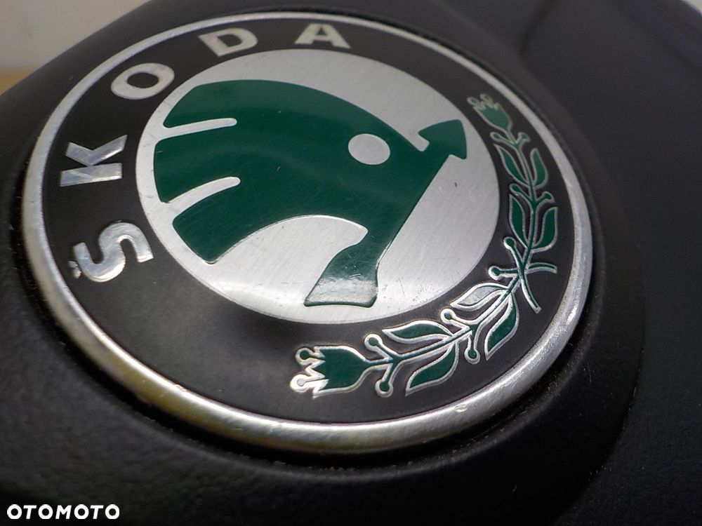 SKODA FABIA II OCTAVIA PODUSZKA KIEROWCY AIR BAG 5J0880201H - 4