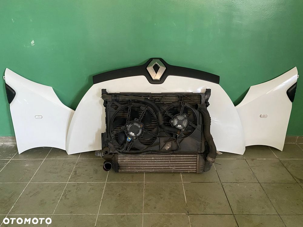 Renault trafic maska zderzak blotniki lampy pas z chłodnicami - 2