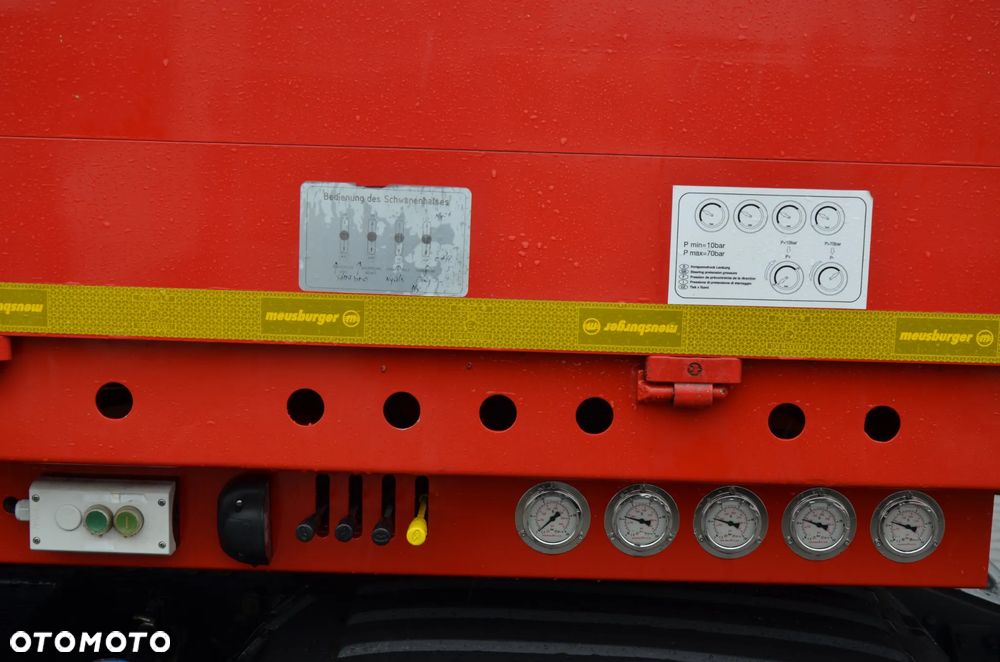 Meusburger MPG-2 / 2021r / TIEFBETT / AGRI / TRIDEC Z PILOTEM / ROZCIĄGANA / ODPINANA GĘSIA SZYJA / DE / 9518 - 7