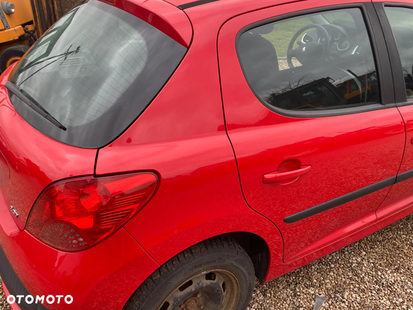 PEUGEOT 207 06- Błotnik prawy tył tylny pas próg poszycie KKNB HB 5-drzwi
