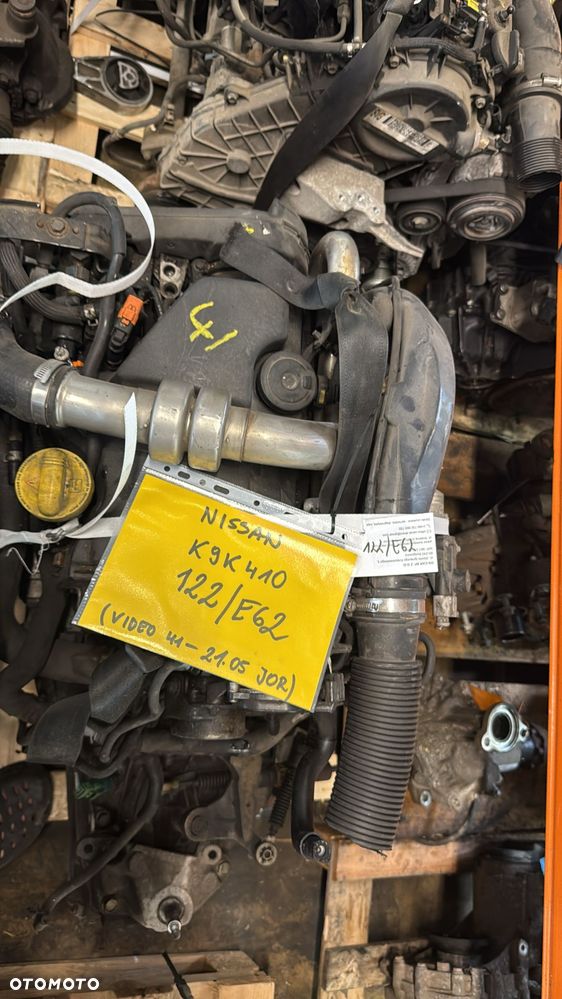 Nissan K9K410 1.5 diesel silnik kompletny z pełnym osprzętem gotowy do montażu VIDEO PRACY SILNIKA - WHATSAPP LUB LINK W OPISIE - 6