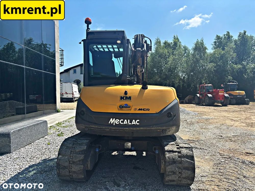 Mecalac 8 MCR MINI-KOPARKA 2019R | MECALAC 6 MCR, JCB 8065 8080 8085 85 Z VOLVO ECR 88, CAT 308, 307 , BOBCAT 80 KOMATSU PC 88 - 17