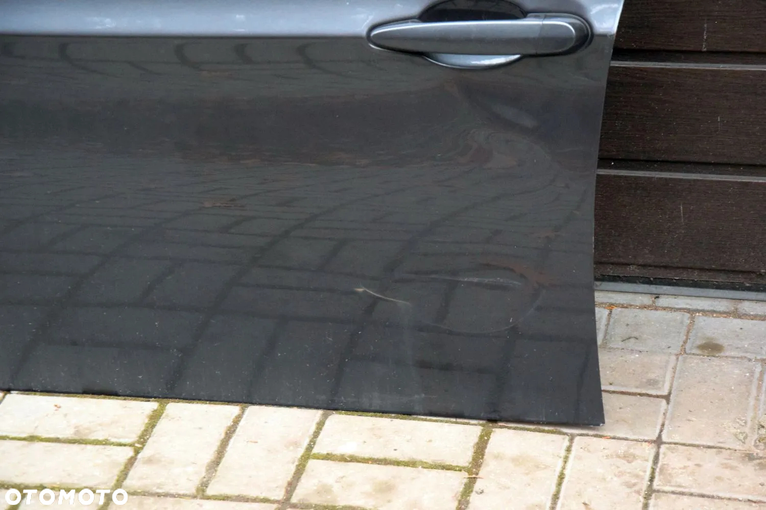 BMW E90 Drzwi lewy przód lewe A22/7 Sparkling Graphite Metallic Kompletne - 6