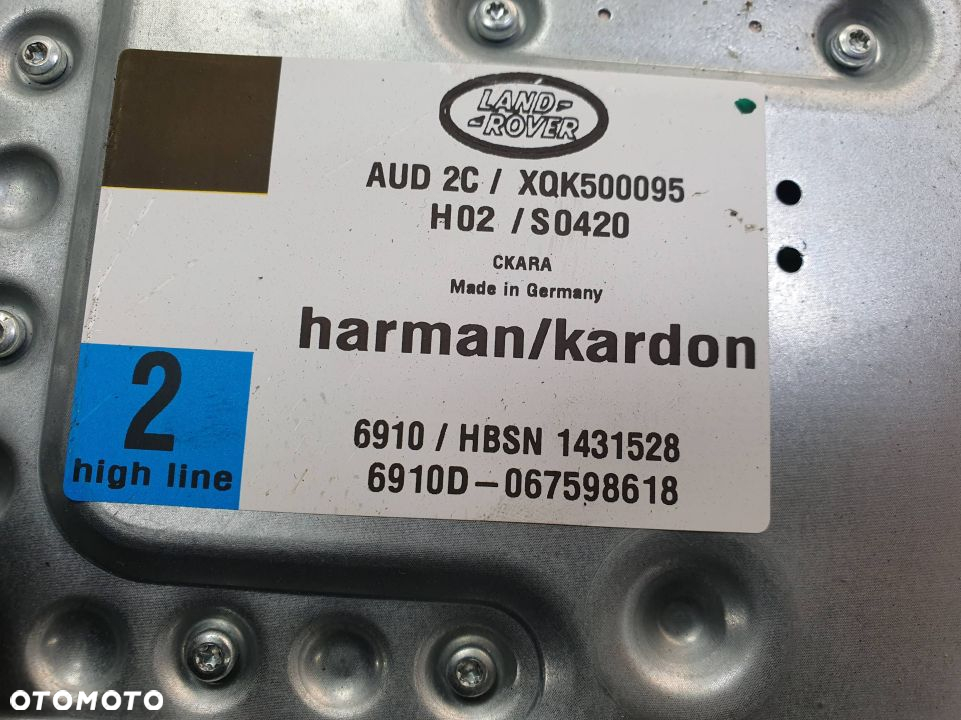 WZMACNIACZ LAND ROVER DISCOVERY 3 XQK500095 - 4