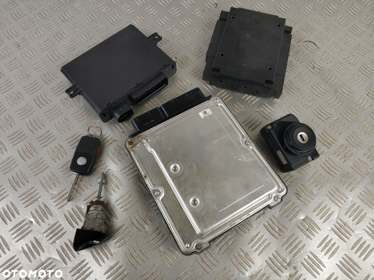 komputer zestaw do odpalania kluczyk VW TOUAREG 7L 4,2 FSI LIFT - 3