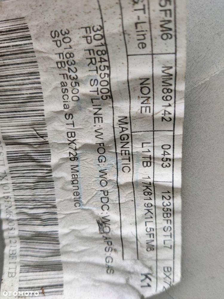 FORD PUMA MK2 zderzak przód przedni ST-LINE - 9