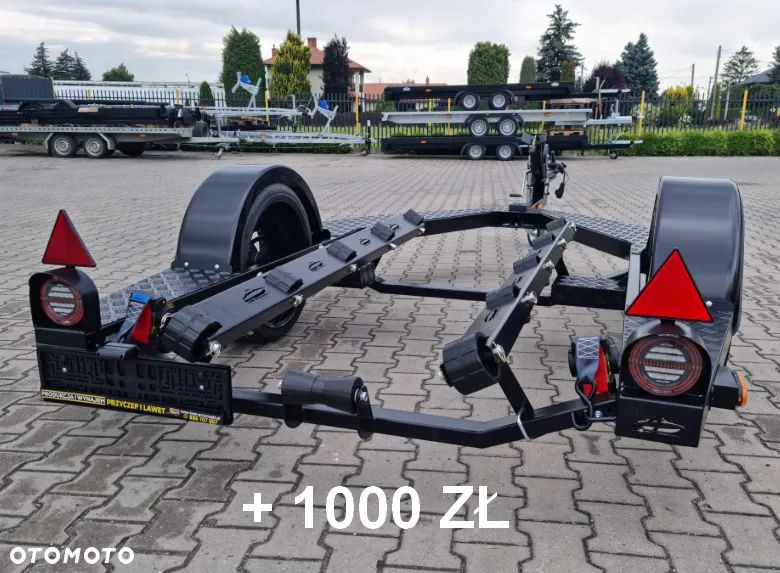 Inny Przyczepa pod skuter wodny ALUFELGI światła LED - 8