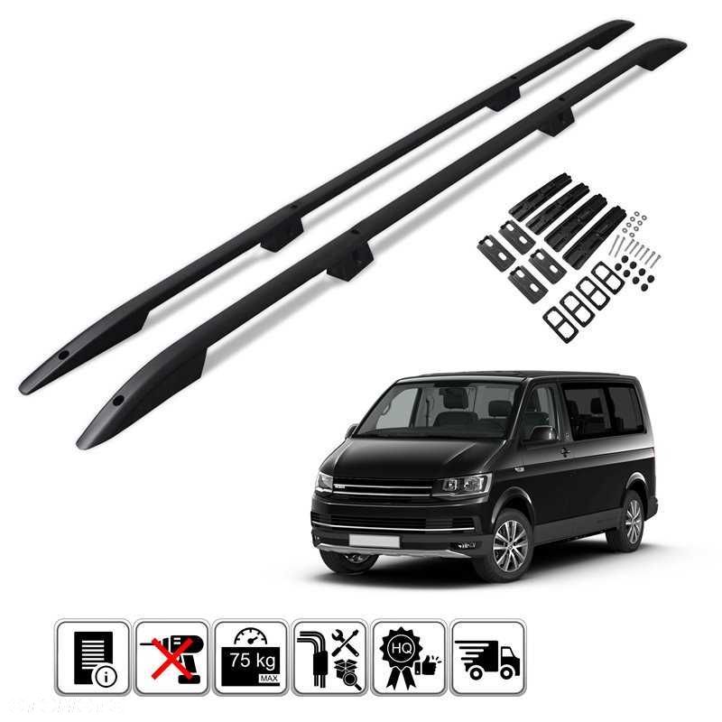 Relingi dachowe Volkswagen T5 T6 LONG belki na dach 2 WZORY ! - 1