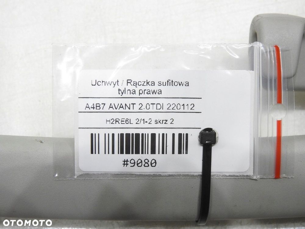 RĄCZKA UCHWYT PODSUFITKI PRAWY TYŁ AUDI A4 B7 - 9
