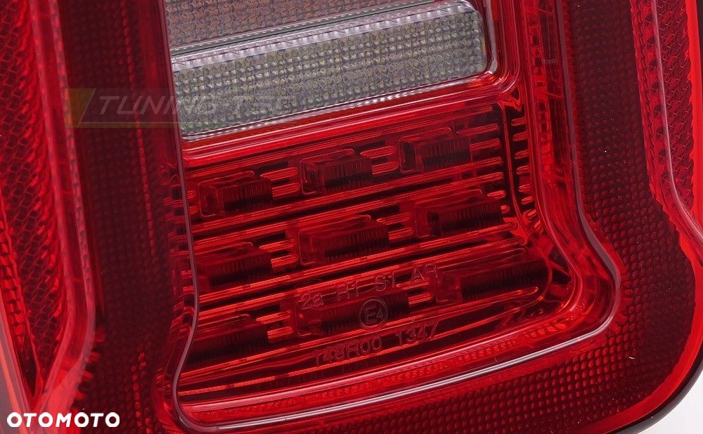 Lampy tyl kpl Full Led Tuning Clear Red Jeep Wrangler YJ SJ TJ 1991-2006 - 6
