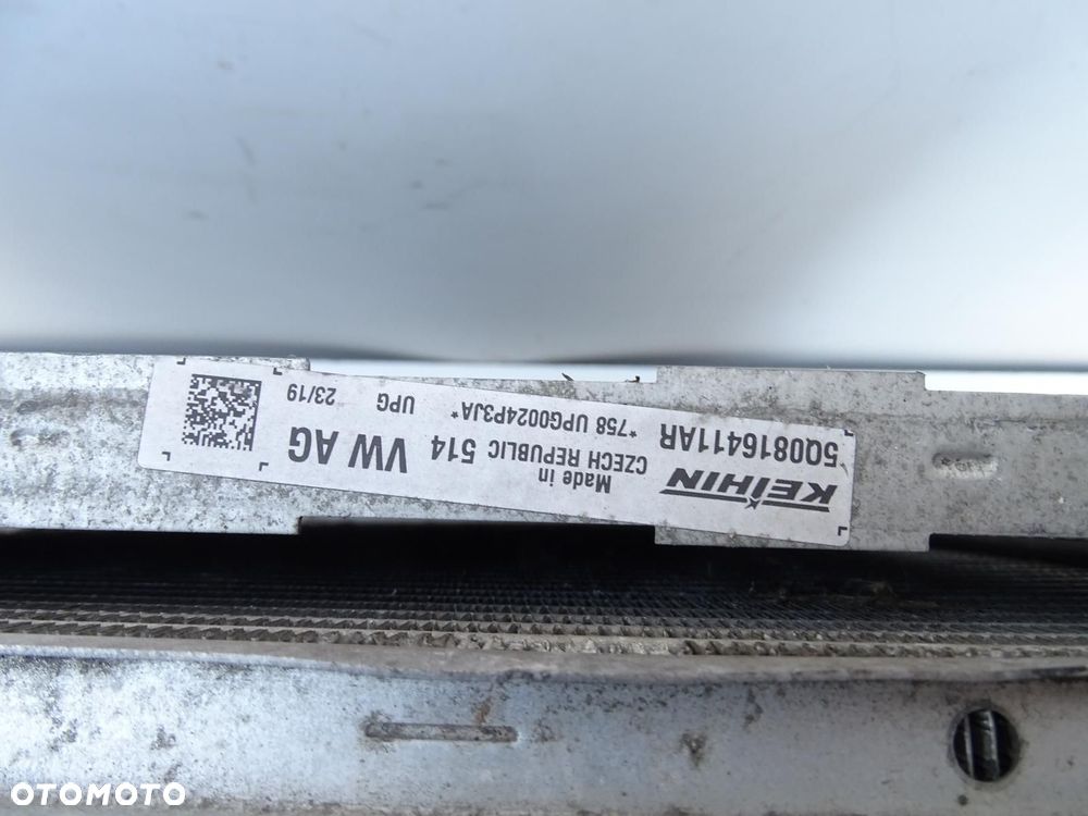 KOMPLET CHŁODNIC + WENTYLATOR 5Q0959455BE 1.5 TSI OCTAVIA III GOLF VII A3 - 14