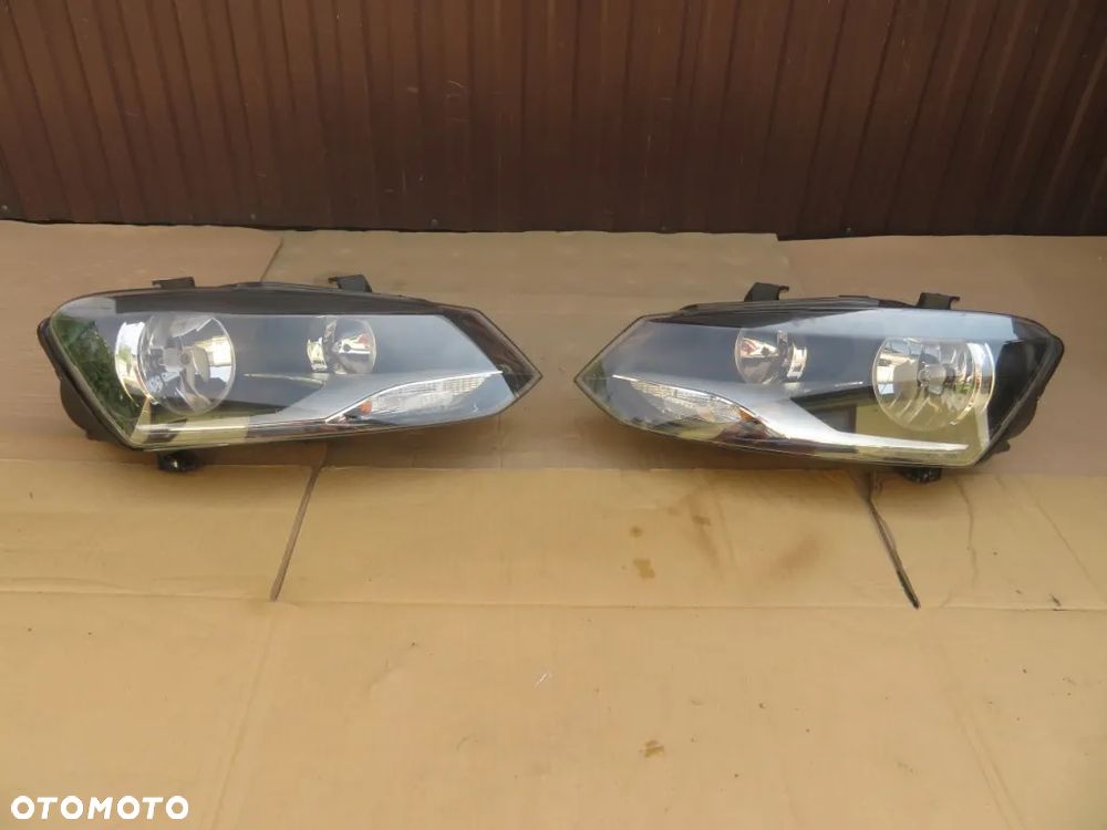 REFLEKTOR LEWY PRAWY KOMPLET VW POLO V 6R0 09-14R ANGLIK KRAKÓW - 1