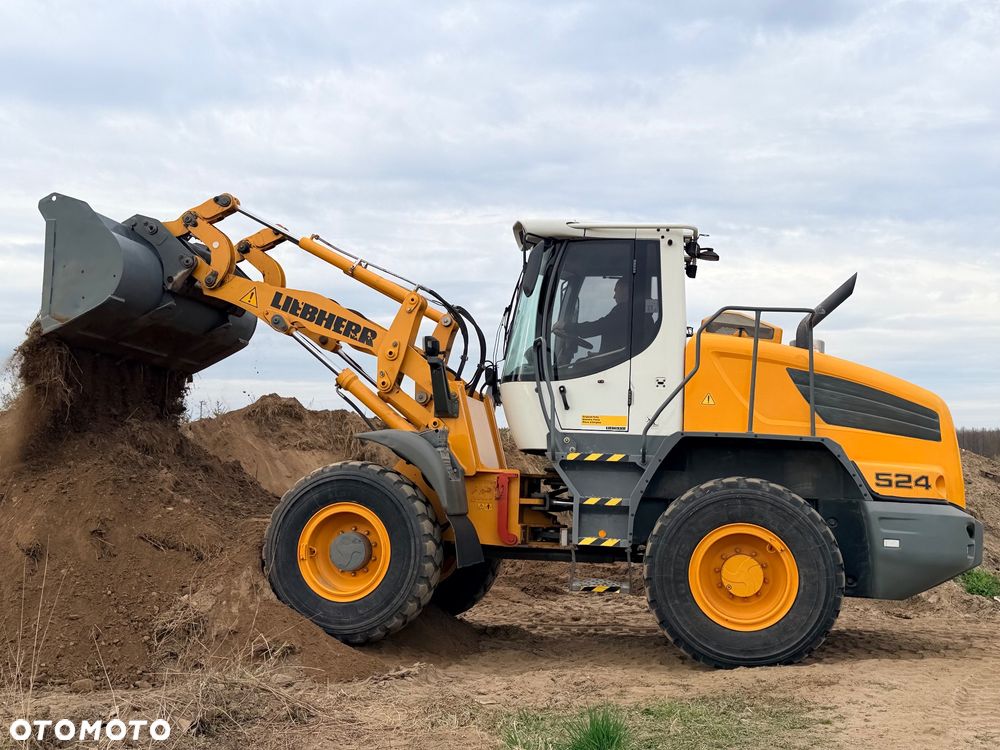 Liebherr Ładowarka Liebherr L524 KLIMA łyżka2,5m3+widły bezAdblue i Dpf szybkozłącze hydr. Cat Caterpillar 924K  924H  930K Volvo L60H / L70H Komatsu WA200-8 WA270-8JCB 426 427 - 2