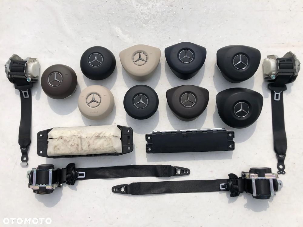 MERCEDES GL GLE GLS W292 W166 W167 DESKA KONSOLA PODUSZKA AIRBAG KOLAN SKÓRA KOLANOWA AIR BAG SRS naprawa Raz2 !!! - 4