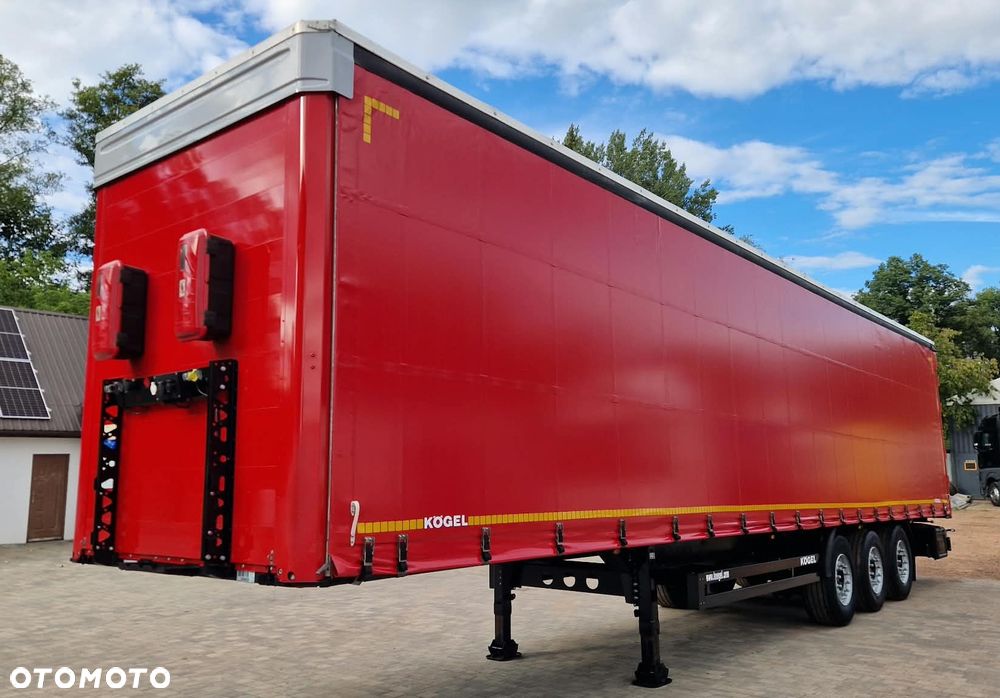 Kögel * FIRANKA STANDARD * DACH PODNOSZONY * OŚ POD SAF * - 1