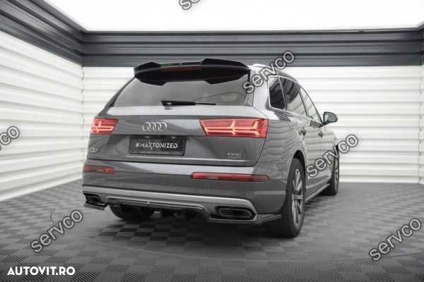 Eleron spoiler cap Audi Q7 Mk2 2015-2019 v3 - Maxton Design - 2