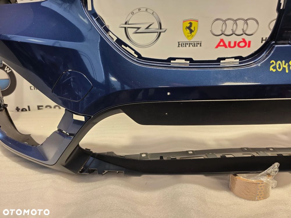 BMW X1 F48 LIFT 19- ZDERZAK PRZEDNI PRZÓD NA 6xPDC NR 51117954205 / 7954205 + 51117954209 / 7954209 NR AUKCJI NZ2048 - 13