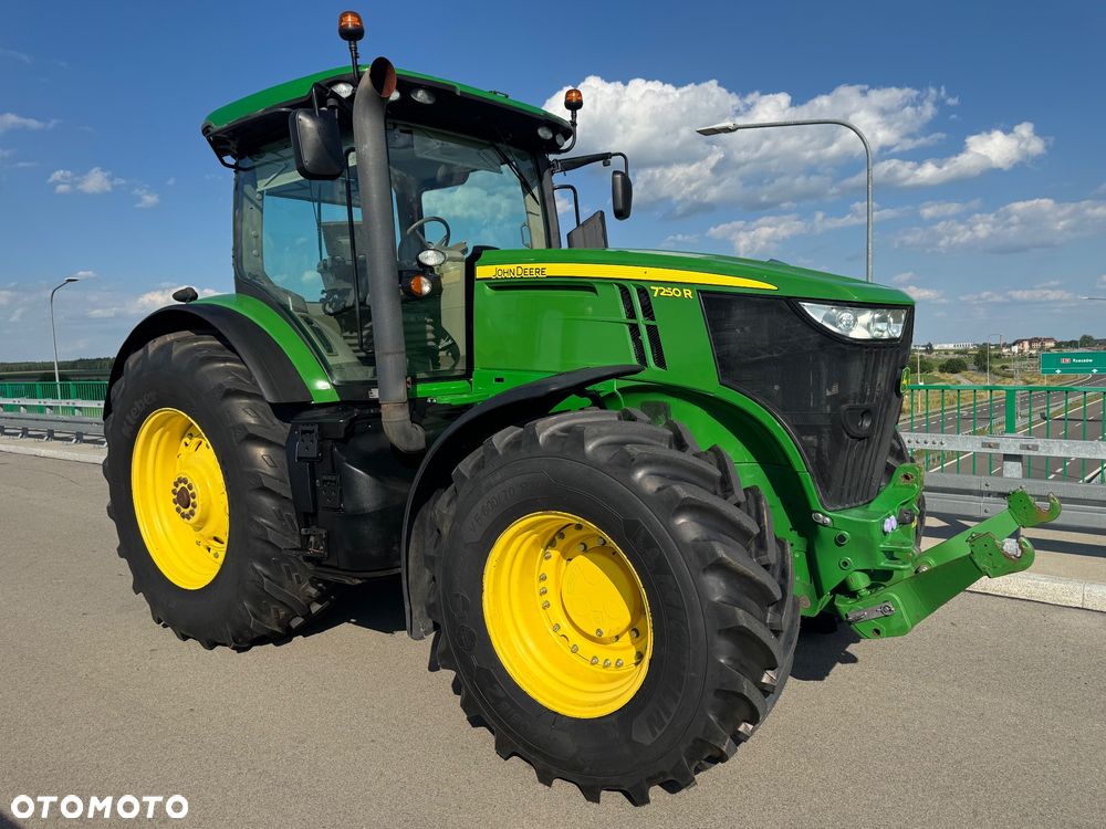 John Deere 7250 R Super Stan 5124 mth, 4x4 Traktor - 18