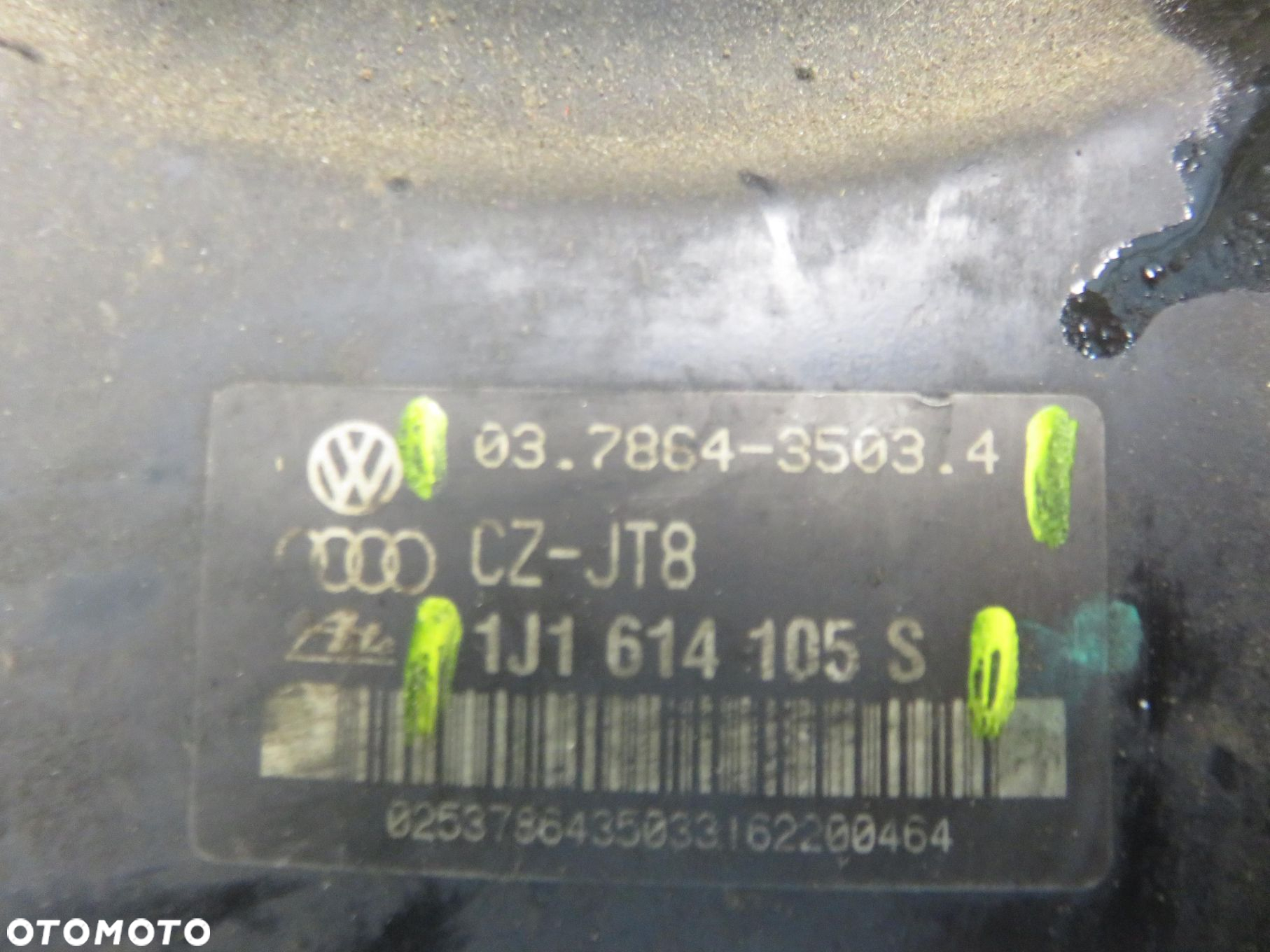 SERWO AUDI A3 (8L1) 1.9 TDI quattro - ASZ 1J1614105S 03786435034 - 5