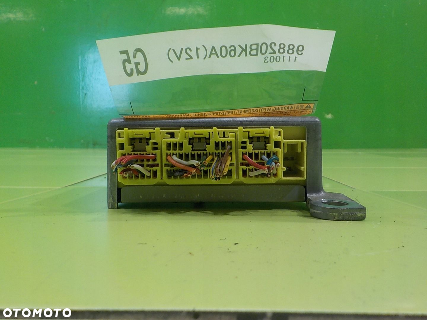 NISSAN QASHQAI I J10 2 LIFT 1.5 DCI 11r 5D modul sensor AIRBAG 98820BK60A - 3