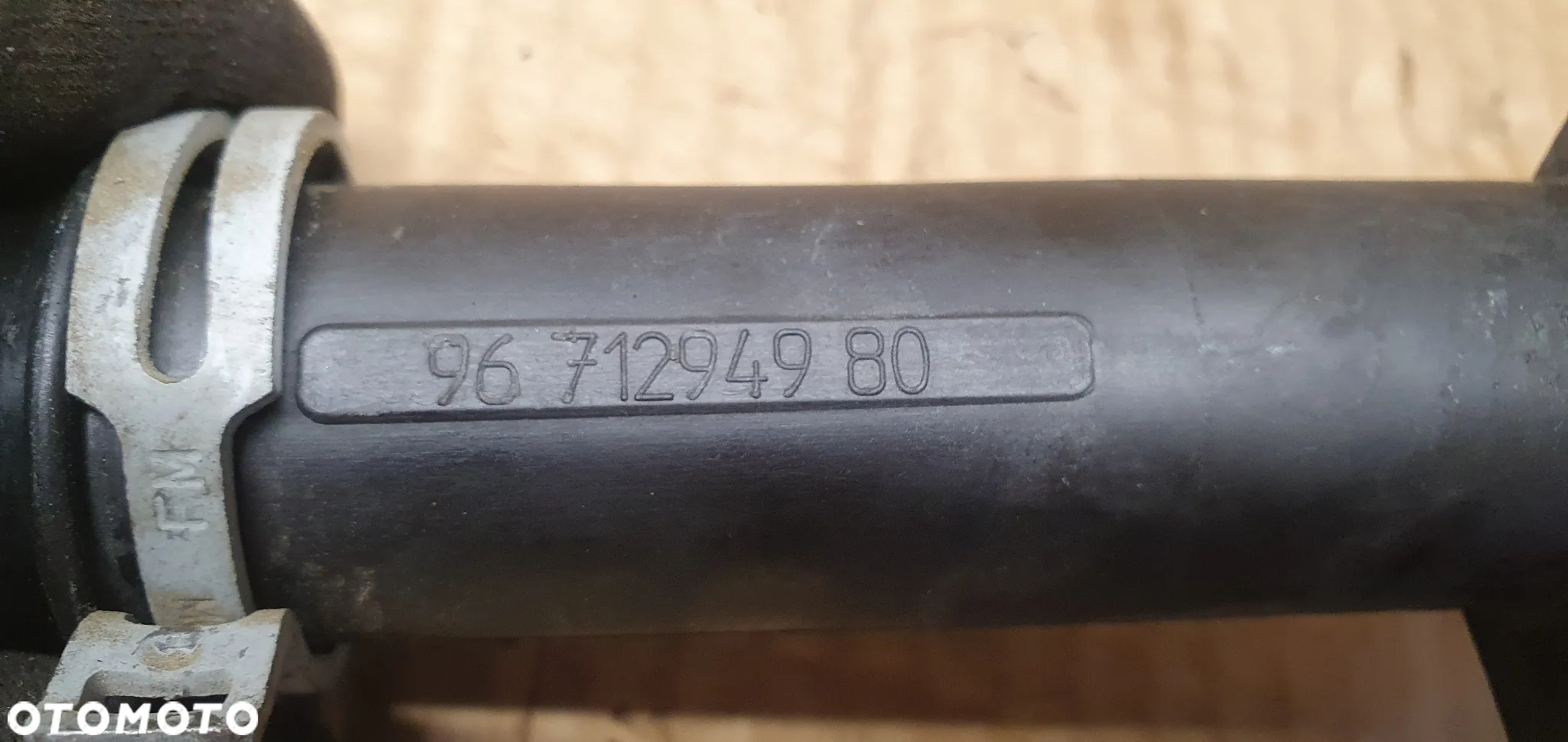 Rura przewód wody płynu Citroen C3 I 1.1 8V 9671294980 - 7