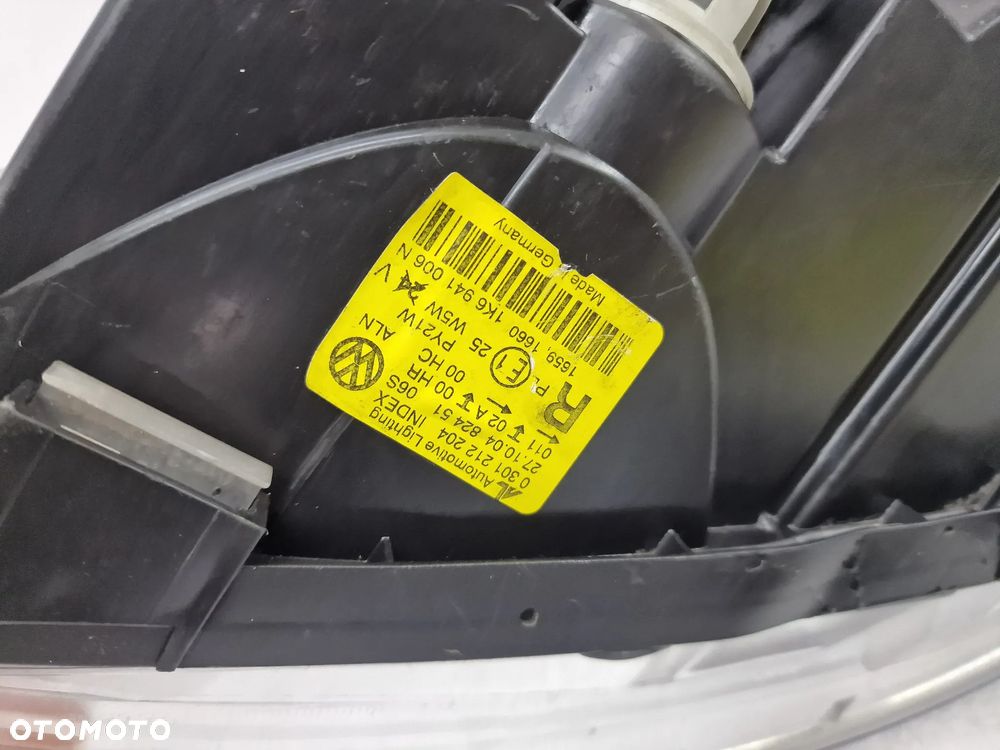 VW GOLF V 1K0 03-08 PRAWA LAMPA PRZEDNIA PRZÓD , NR 1K6941006N , NR AUKCJI LA160 - 11