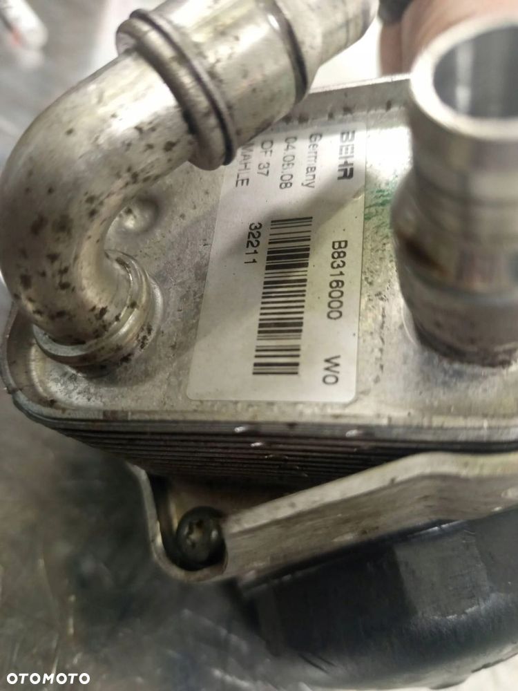 Podstawa filtra oleju Chłodniczka oleju BMW e87 e90 2.0 7574115 - 5