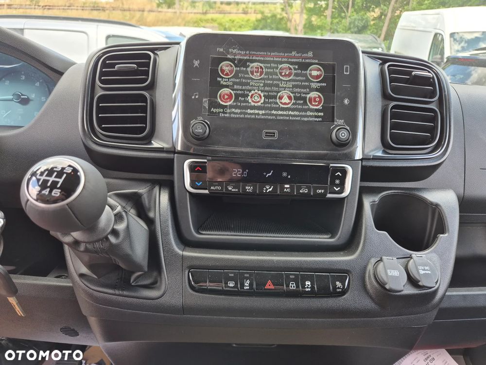 Fiat Ducato Maxi Furgon Brygadowy 7miejsc L3H2 3,5T 2.2 Diesel 140KM !! OD RĘKI !! - 16