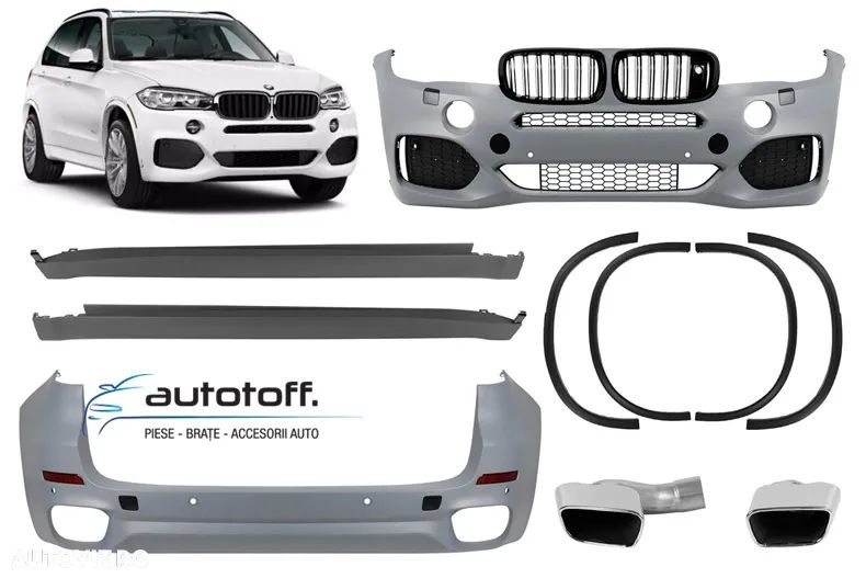 Pachet exterior compatibil BMW X5 F15 (2015+) M-Technik Design - 1
