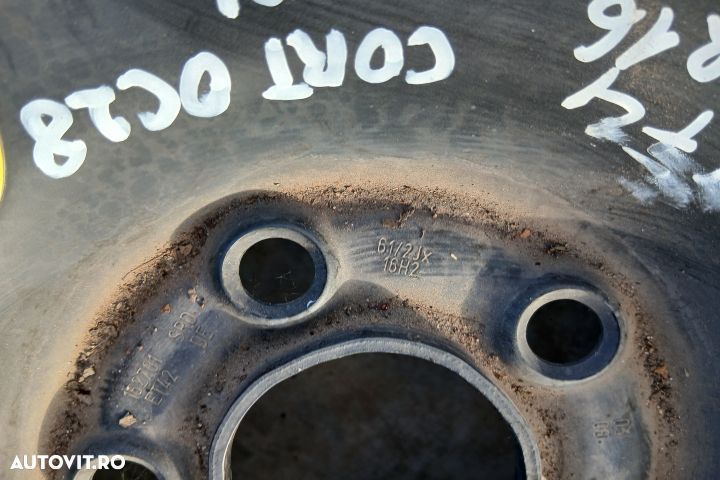 Roata de rezerva R16 1J0601027AD  1J0601027AC  205/45 R16 61/2JX16H2 - 4