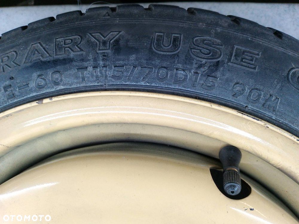 KOŁO DOJAZDOWE 15'' MAZDA 5 I 115/70D15  15X4T - 7