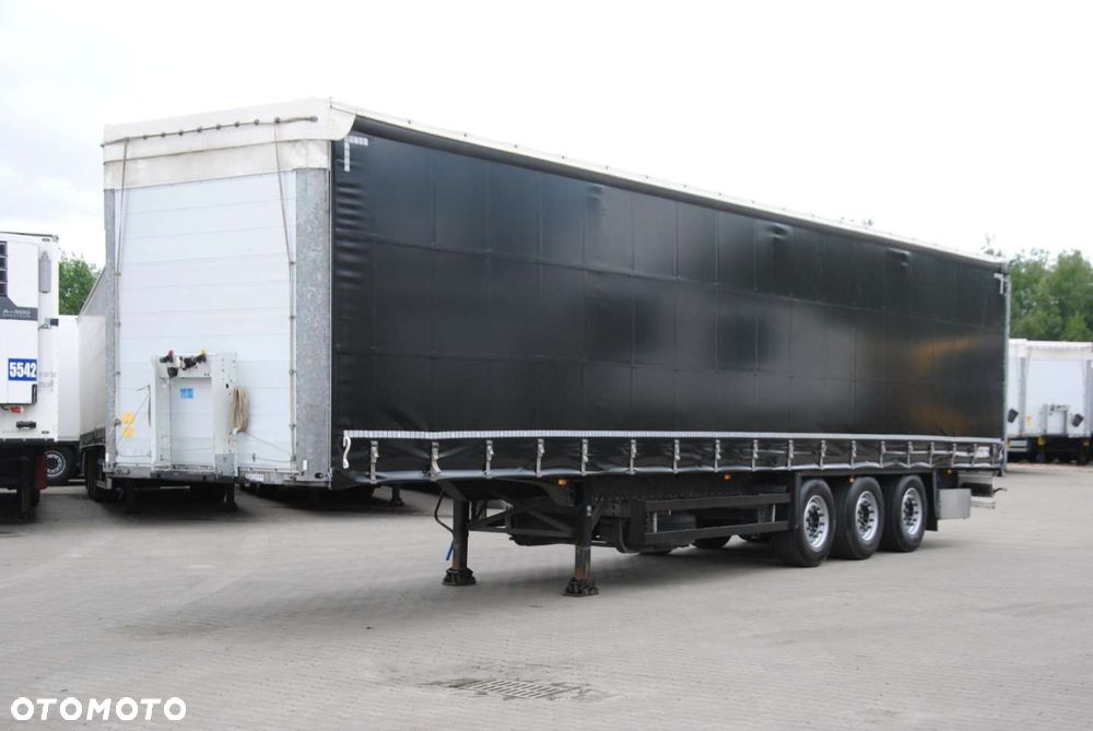 Schmitz Cargobull SCS kurtyna, podnoszona oś - 6