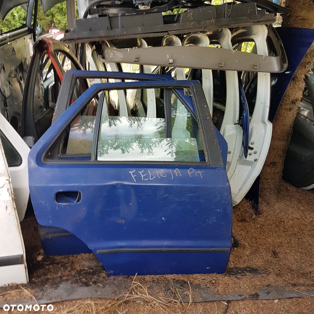 drzwi szyba zamek podnośnik szyby skoda felicia tył - 9