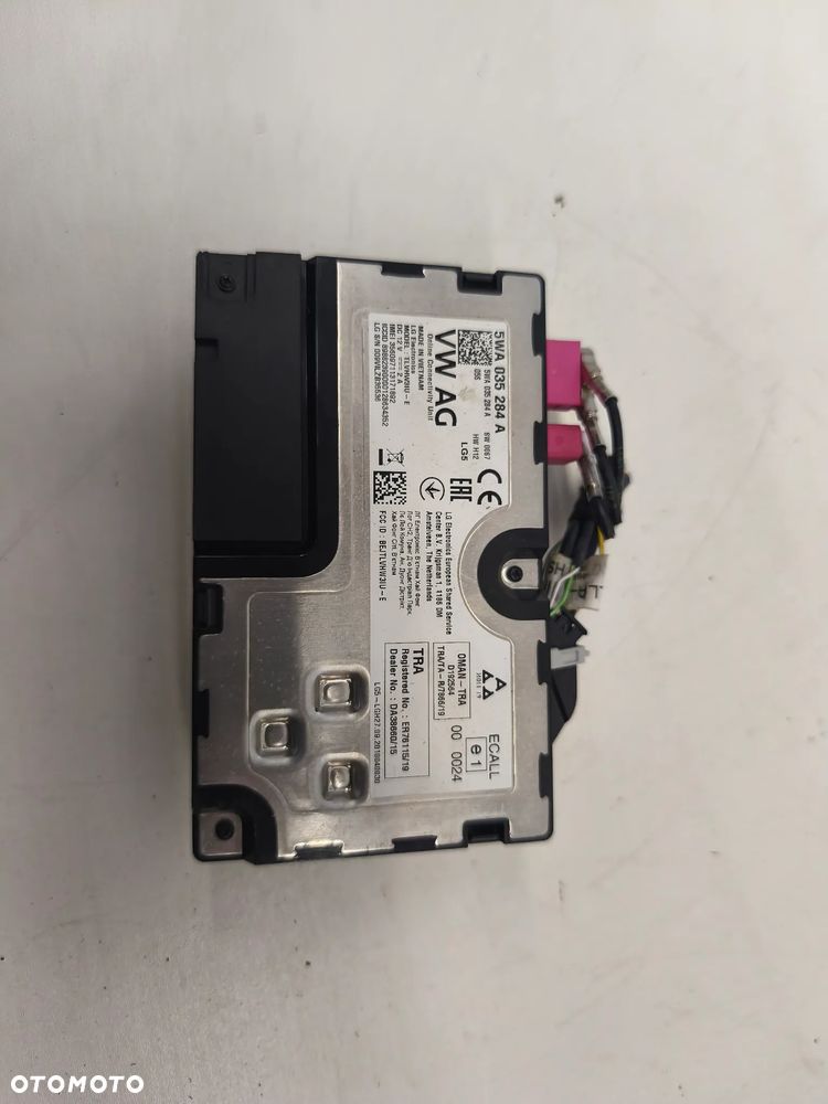 MODUŁ STEROWNIK ONLINE 5WA035284A AUDI VOLKSWAGEN SEAT SKODA - 1