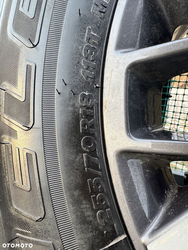 Zestaw 5 kół 18" do Jeep Wrangler + nowe letnie opony szosowe Bridgestone H/T 685 - 3