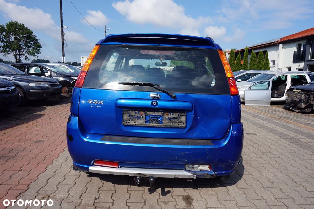 SUBARU JUSTY III G3X 2006 ZCG 1.3 16V M13A 94KM 4WD NIEBIESKI na części - 4
