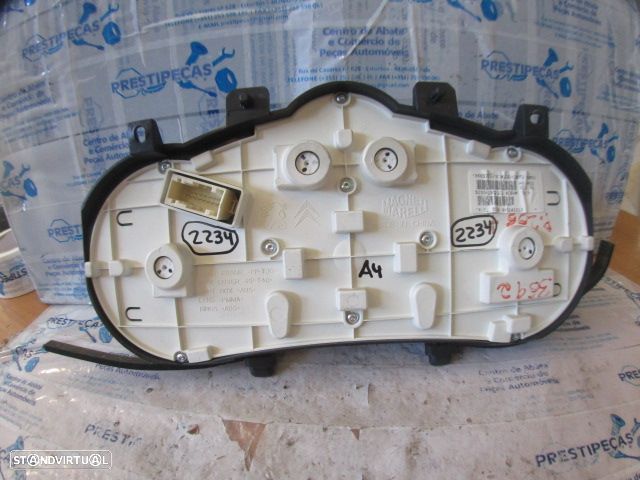 Quadrante  9665783280  PEUGEOT 206 +  2009 1.4HDI 70CV 3P AZUL KM/H  DIGITAL - 2