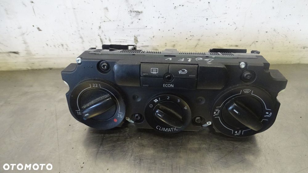 PANEL STEROWANIA NAWIEWU KLIMATYZACJI VOLKSWAGEN GOLF V 2.0SDI 53701/1CF - 1