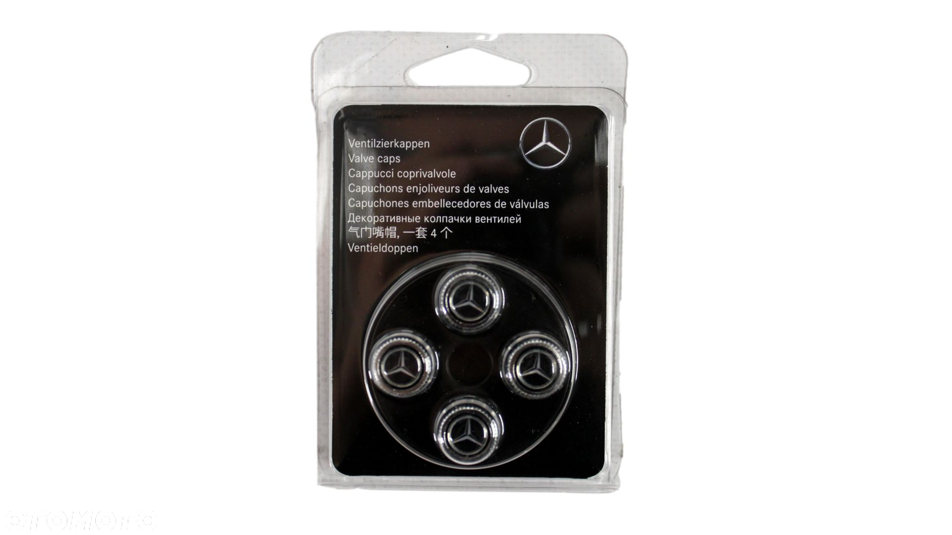 MERCEDES Kapturki na wentyle opon z logo gwiazda - 3