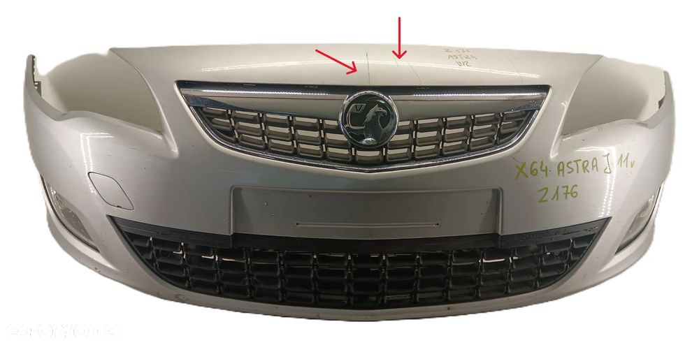 zderzak przedni grill OPEL ASTRA IV J 09-12 Z176 - 1