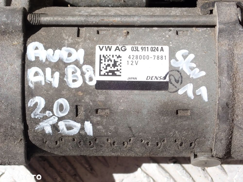 ROZRUSZNIK - 02Z911024Q, 02Z911024A, 02B911023J, 02M911024S, 059911024K, A6459060800, DS7T-1100-LE, 03L911024A, 03L011021C, 03L911021E, 9654561480 - 11