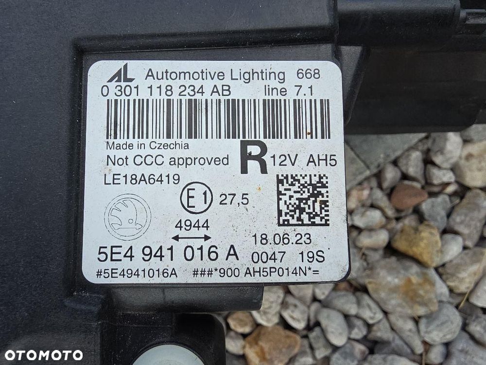 SKODA OCTAVIA 4 IV 5E4 Lampy przód Full Led Matrix 5E4941015A 5E4941016A - 15