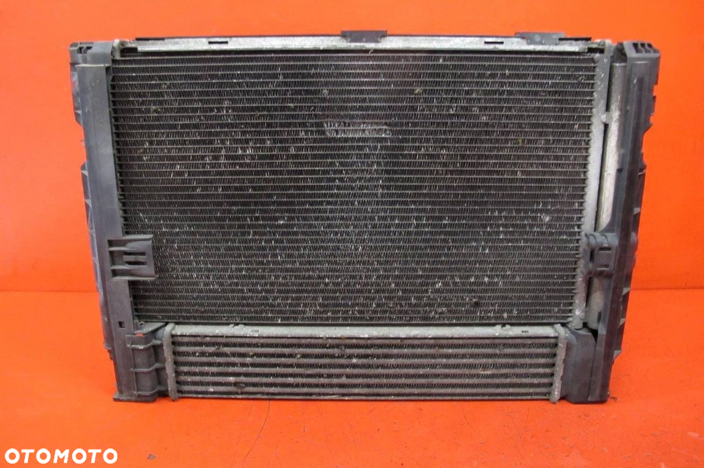 BMW 3 E90 2.0 D N47D20C E91 CHŁODNICE WENTYLATOR MANUAL KOMPLET - 3
